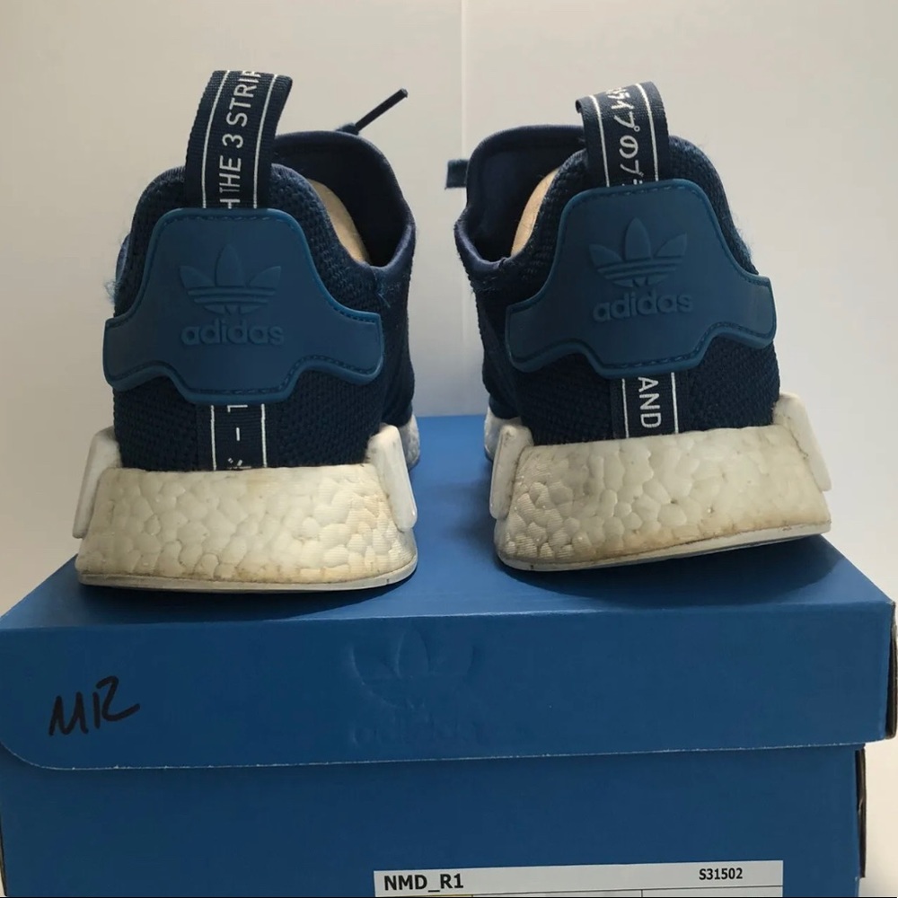 Adidas NMD R1 Blue White - SZ 11.5, Used